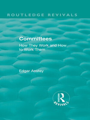 cover image of Routledge Revivals
